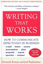 Writing That Works by Kenneth Roman